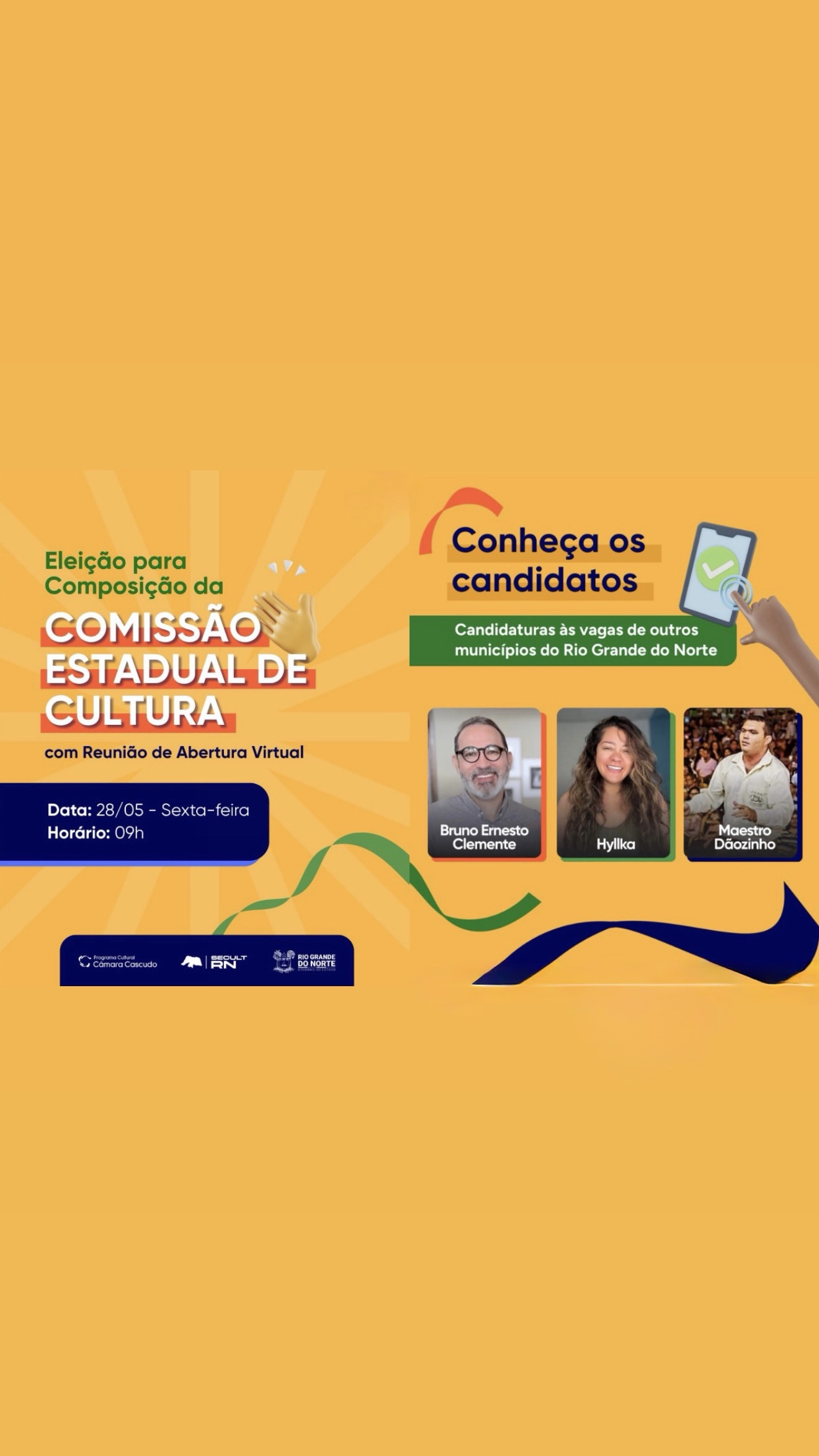 Eleição dos membros da Comissão Estadual de Cultura CEC/SECULT-RN